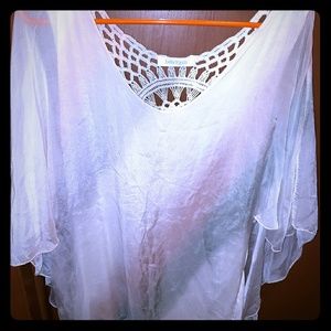 Belle France flowy blouse